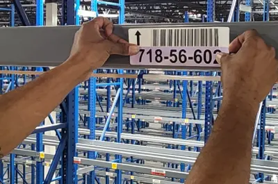 Warehouse Labeling Installation