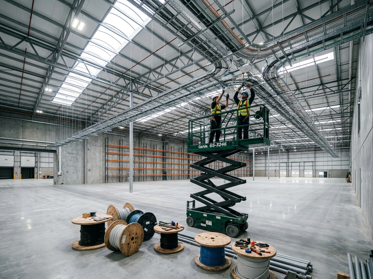 Commercial Greenfield Facility Construction and Technology Architecture