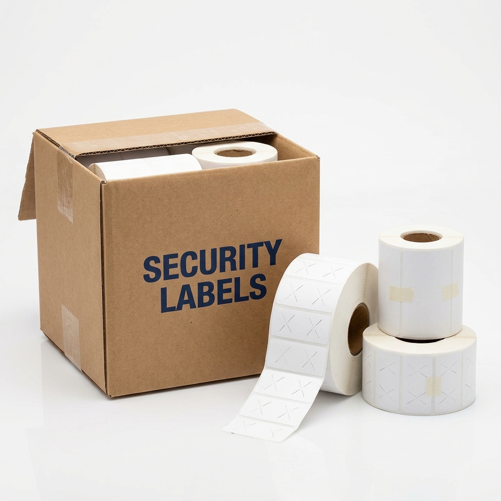 Security Slit Labels